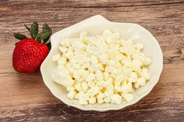 Dietary food - grain cottage cheese