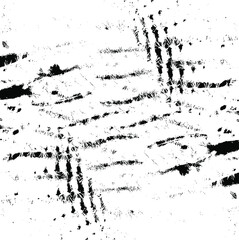 Rough black and white texture vector. Distressed overlay texture. Grunge background. Abstract textured effect. Vector Illustration. Black isolated on white background. EPS10