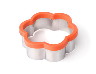 Cookie cutter made of steel and silicone
