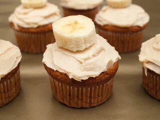 Banana cupcakes