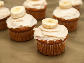Banana cupcakes