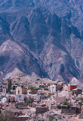 Maimara Cemetery, in the Department of Tilcara in the province of Jujuy. Argentina. South America. America