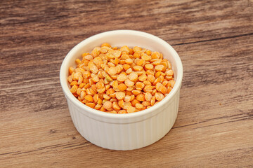 Dry peas for cooking