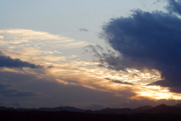 夕焼け雲