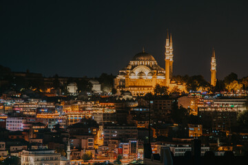 beautiful and modern Istanbul at night. A fusion of Asian and European culture in one city.
history...