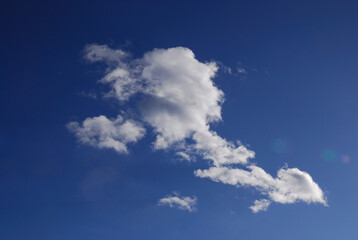 青空と白い雲
