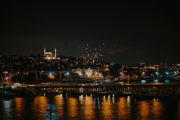 beautiful and modern Istanbul at night. A fusion of Asian and European culture in one city.
history...