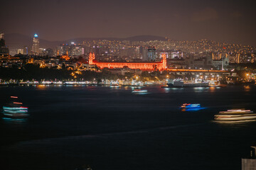 beautiful and modern Istanbul at night. A fusion of Asian and European culture in one city.
history...