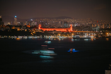 beautiful and modern Istanbul at night. A fusion of Asian and European culture in one city.
history...
