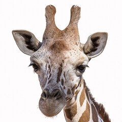 Fototapeta premium The Angolan giraffe (Giraffa giraffa angolensis), also known as the Namibian giraffe, is a subspecies of giraffe that is found in northern Namibia, south-western Zambia, Botswana and Zimbabwe.