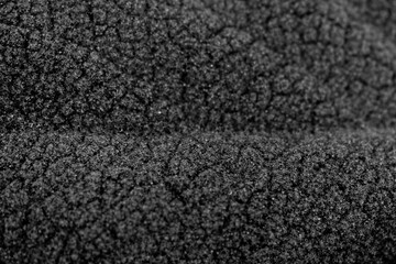 black and white fabric like textured plant abstract macro closeup