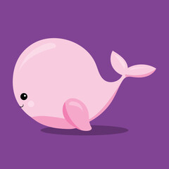 Baby whale pink