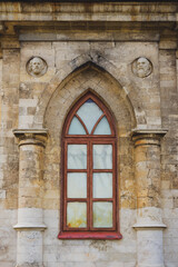 Fototapeta na wymiar Window in the church.
