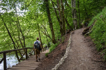 Plitvice Lakes National Park - Hike in The Trail Around The Lakes

