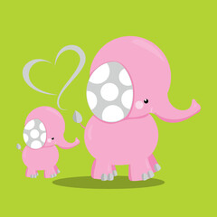 Little pink elephant