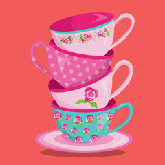 tea time cups