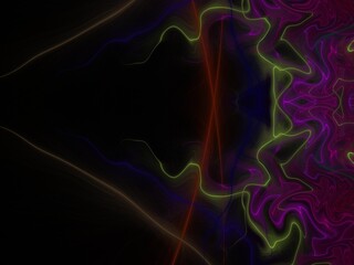 Imaginatory fractal background Image