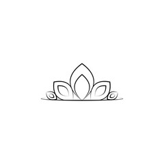 diadem, princess line icon. Signs and symbols can be used for web, logo, mobile app, UI, UX