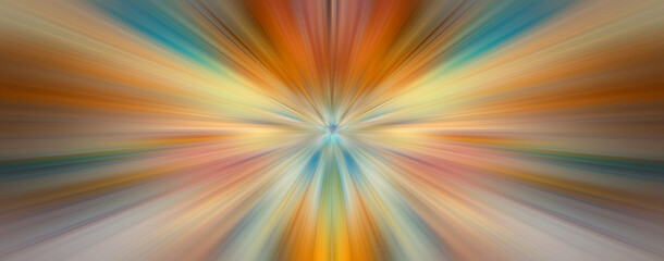 Obraz premium Abstract stylish background for design. Rays of light. Light from central point. Bright flash of light. Dynamic movement in space.