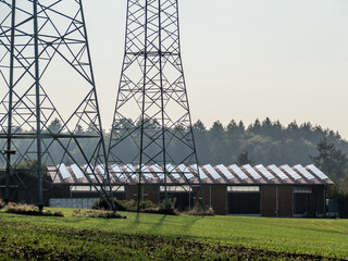 Solaranlage auf Scheunendach