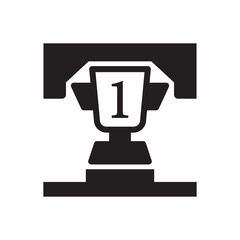 trophy icon - award prize icon