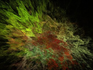 Imaginatory fractal background Image