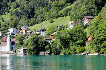 Fototapeta na wymiar It is a small village Bauen
