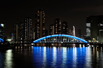 Naklejka premium 永代橋
