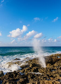 The Blowholes, East End, Grand Cayman, Cayman Islands, Caribbean