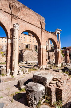 Basilica Julia, Roman Forum, Rome, Lazio