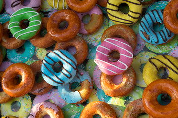 American donuts donuts with glaze