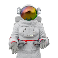 astronaut is talking to you