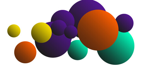 Ball shape gradients. 