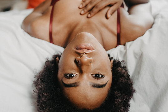 A portrait of a young African American Woman