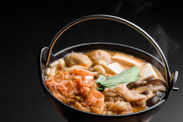 冬の定番　キムチ鍋