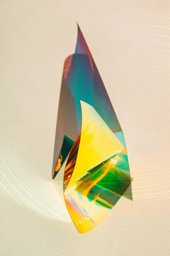 Holographic abstract art