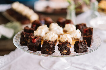 White chocolate homemade sweets