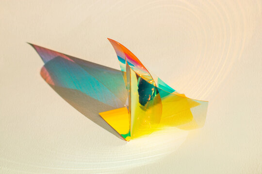 Holographic abstract art