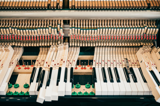 Inside of Piano