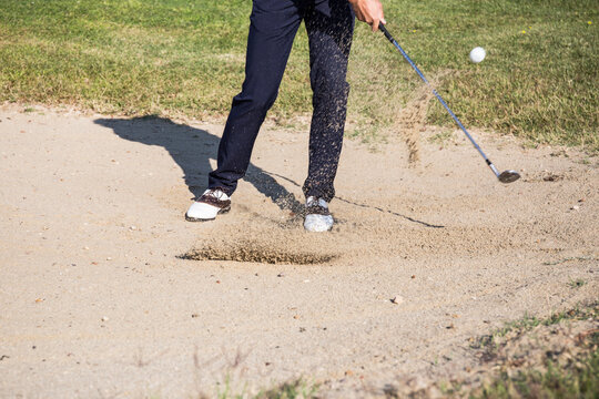 Man preparing to perform first hit