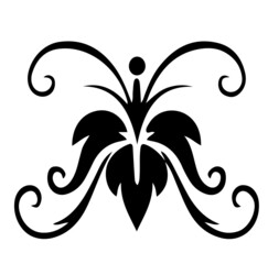 abstract floral design