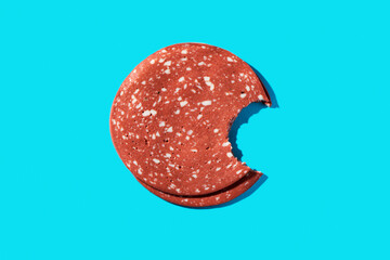 nibbled vegan salami