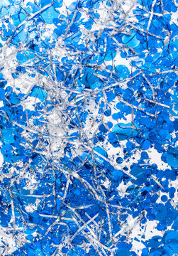 Hanukkah Colored Confetti