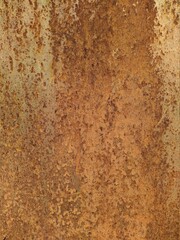 Colored rusty stained metal wall texture pattern