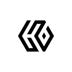 k h b kb hb khb hkb initial logo design vector symbol graphic idea creative