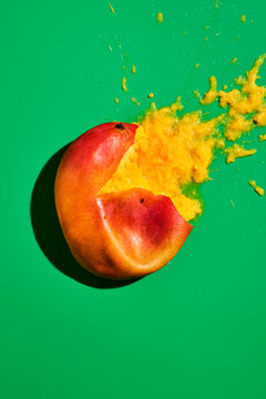 smashed mango