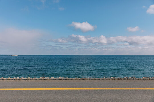 Seascape on Coast of New England