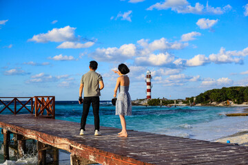 Muelle en Cancún
