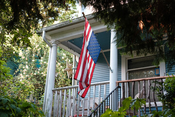 Upside Down American Flag
