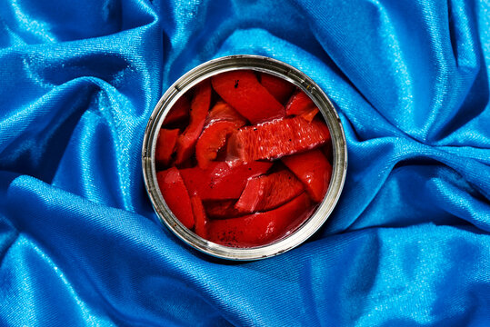 canned red bell pepper